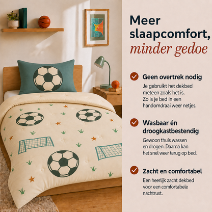 Snork Goal Getter - Wasbaar hoesloos dekbed voor de kinderen
