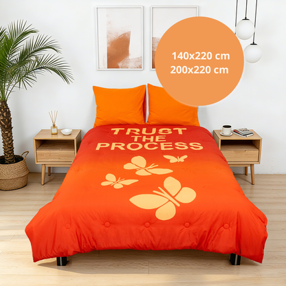Take-it-Lazy - The Optimist - Het hoesloos dekbed zonder overtrek |vaste hoes |wasbaar