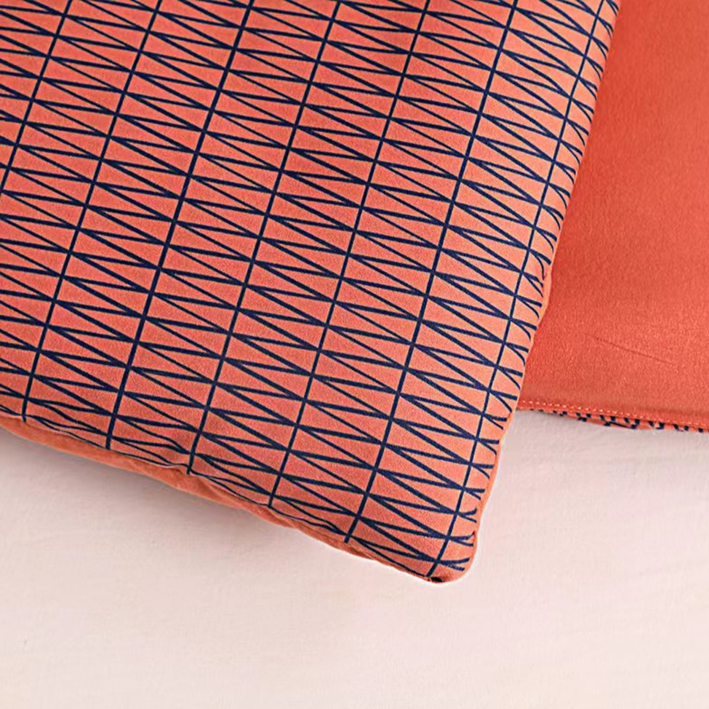 Struktur Velvet Plum - Het hoesloos dekbed zonder overtrek |vaste hoes |wasbaar