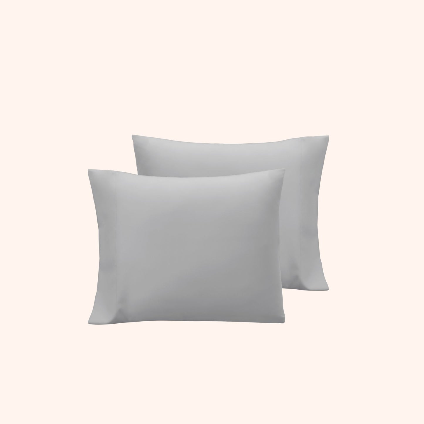 Nørd Stone Grey – Kussensloop 60x70 cm | Tijdloze Scandinavische eenvoud