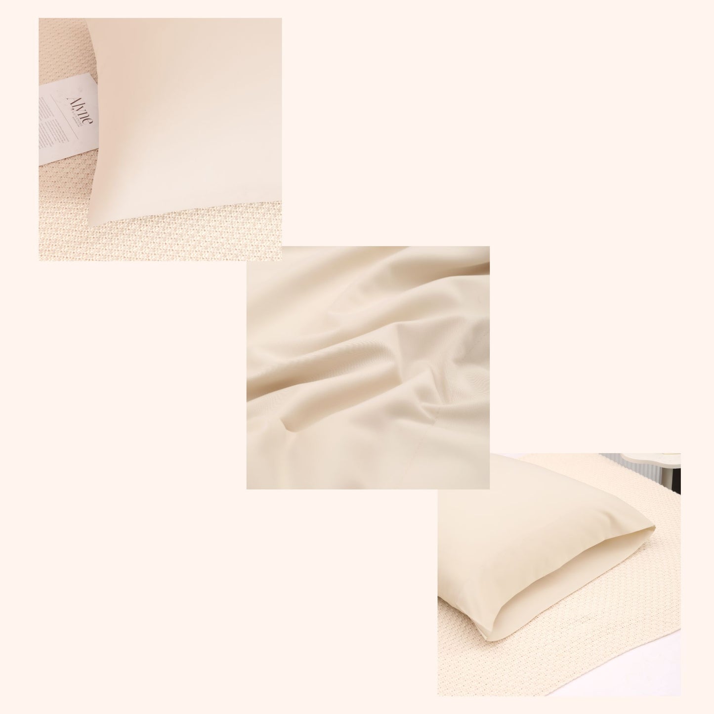 Nørd Warm Sand – Kussensloop 60x70 cm | Natuurlijke Scandinavische warmte