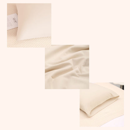Nørd Warm Sand – Kussensloop 60x70 cm | Natuurlijke Scandinavische warmte