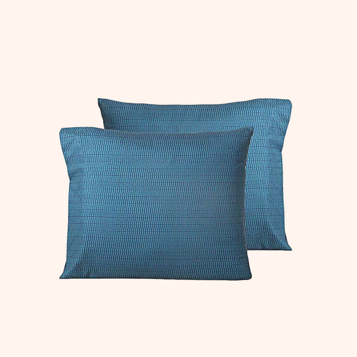 Struktur Cloud Blue – Kussensloop 60x70 cm | Scandinavische frisheid
