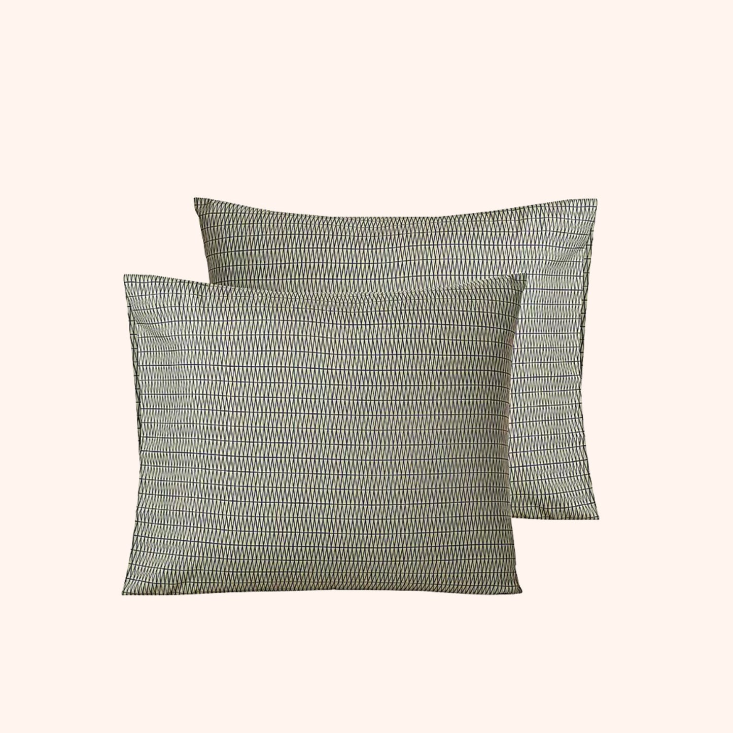 Struktur Olive Leaf – Kussensloop 60x70 cm | Natuurlijke Scandinavische rust