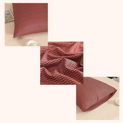 Struktur Velvet Plum – Kussensloop 60x70 cm | Luxueuze Scandinavische warmte